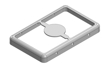 Masach Tech Tin Plated Steel Shielding Cage Seamless Frame, 30.2 X 18.9 X 3mm
