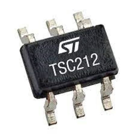 STMicroelectronics Stromerkennung-Verstärker TSC212IYCT, Single SC70-6 6-Pin