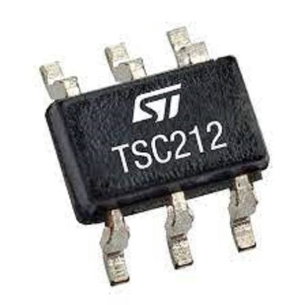 STMicroelectronics Amplificador De Detección De Corriente TSC212IYCT SC70-6 6-Pines