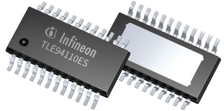 Infineon Motor Driver IC PWM 2 A 40V 24-Pin PG-TSDSO-24 80ns