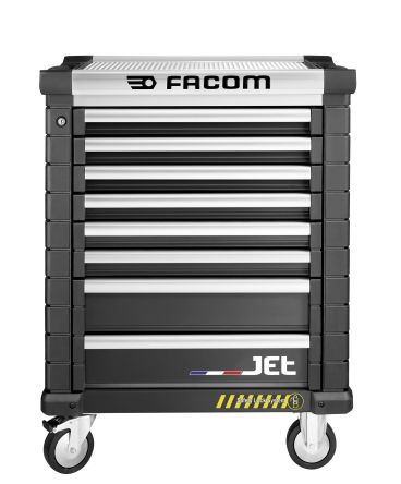 Facom 8 Drawer Wheeled Tool Chest, 1005mm X 575mm X 814mm