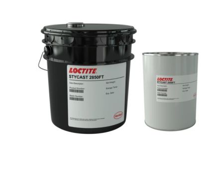 Loctite Stycast 2850 FT 5GAL PAIL Black Epoxy Epoxy Resin Adhesive 25 Kg