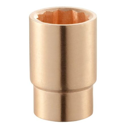 Facom 3/4 In Drive 34mm Standard Socket, 12 Point, 60 Mm Overall Length