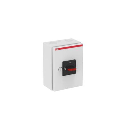ABB 6P Pole Screw Mount Switch Disconnector - 25A Maximum Current, 9kW Power Rating, IP65