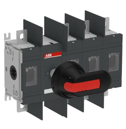 ABB 4P Pole Screw Mount Switch Disconnector - 250A Maximum Current, 200kW Power Rating, IP00, IP65