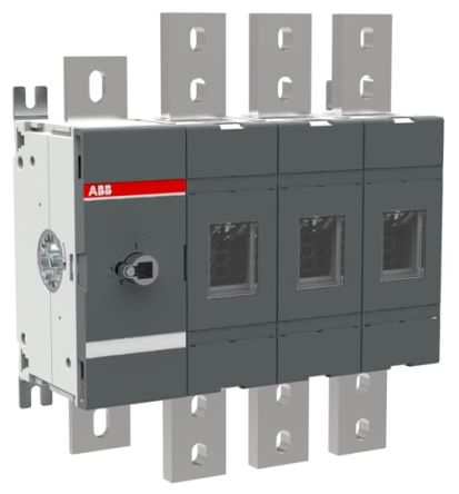 ABB 4P Pole Surface Mount Switch Disconnector - 1600A Maximum Current, 710kW Power Rating, IP00