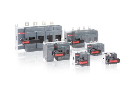 ABB Fuse Switch Disconnector, 4 Pole, 160A Fuse Current