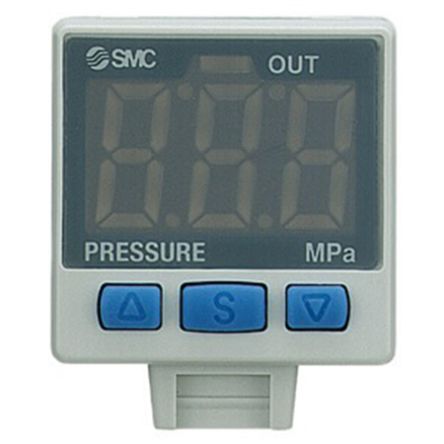 SMC Drucksensor, -0.1bar Bis 10 Bar