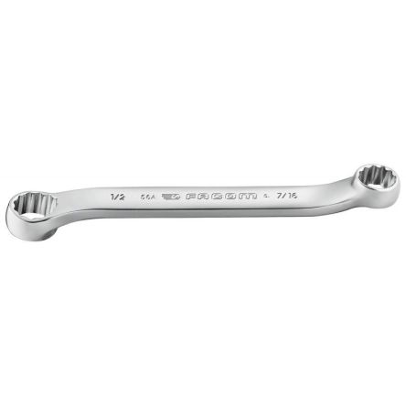 Facom Offset Ring Spanner, Imperial, Double Ended, 160 Mm Overall