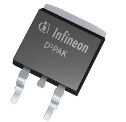 Infineon Transistor MOSFET Canal P, D2PAK (TO-263) 63 A 100 V, 3 Broches