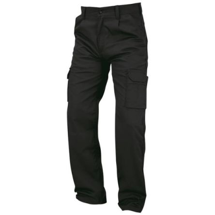 Orn Pantalones De Trabajo Para Unisex, Cintura 36plg, Pierna 29plg, Azul Marino, Resistente, 35 % Algodón, 65 % Poliéster