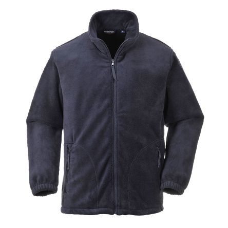 Portwest F205 Aran Fleece Jacket Herren Fleece-Jacke Marineblau, Größe L