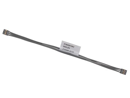 Molex Conjunto De Cables Milli-Grid 218509, Long. 600mm, Con A: Hembra, 8 Vías, Con B: Hembra, 8 Vías, Paso 2mm