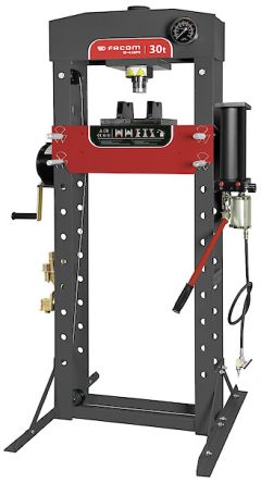 Facom Presse, 30 Tonnen Hydropneumatische Presse