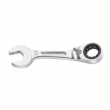 Facom Combination Ratchet Spanner, 10mm, Metric, Double Ended, 95.5 Mm Overall