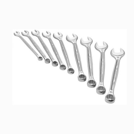 Facom 9-Piece Combination Spanner Set, 5/16 → 3/4 In