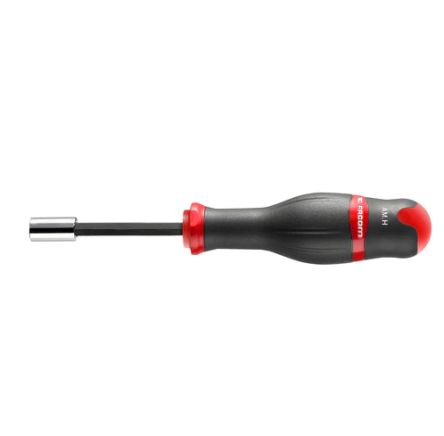 Facom Hexagon Nut Driver, 6.35 Mm Tip, 75 Mm Blade, 180 Mm Overall