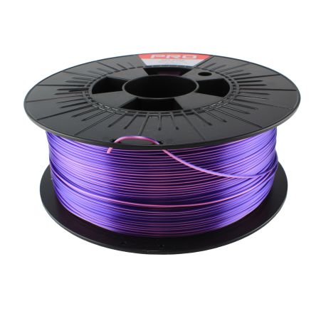 RS PRO PLA Magic 3D-Drucker Filament, Rosa/Violett, 1.75mm, 1kg