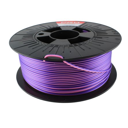 RS PRO PLA Magic 3D-Drucker Filament, Rosa/Violett, 2.85mm, 1kg