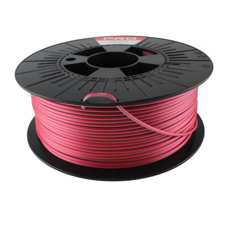 RS PRO PLA Magic 3D-Drucker Filament, Raspberry/Silber, 2.85mm, 1kg