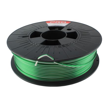 RS PRO PLA Magic 3D-Drucker Filament, Grün/Weiß, 2.85mm, 500g