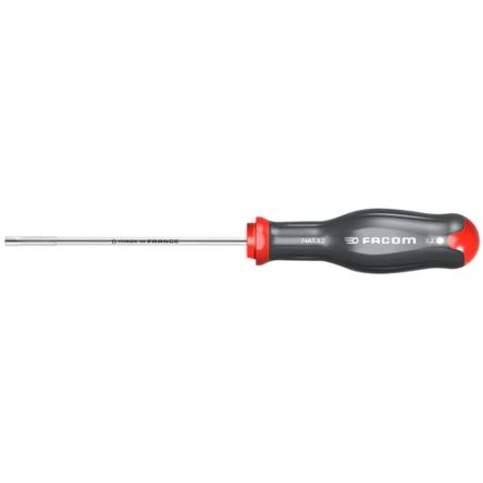 Facom Hexagon Nut Driver, 12 Mm Tip, 125 Mm Blade, 250 Mm Overall