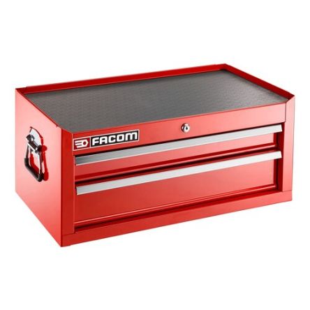 Facom 工具柜, 2抽屉, 293mm高 x 345mm宽 x 670mm长