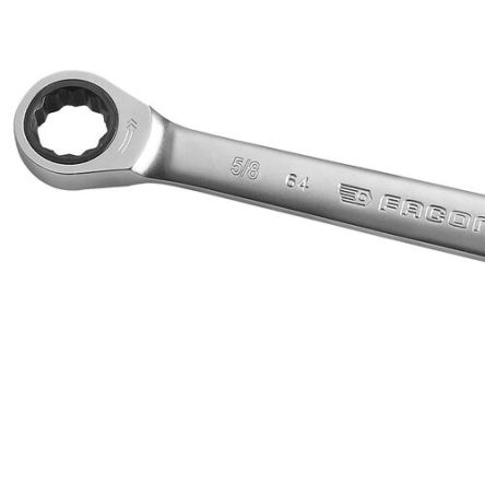 Facom Ring Spanner, Imperial, Double Ended, 245 Mm Overall
