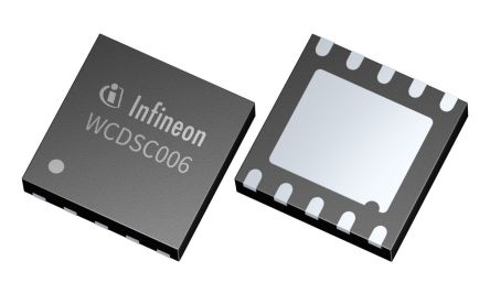 Infineon WCDSC006XUMA1 2, 4 A, 5.5V 10-Pin, PG-WSON-10