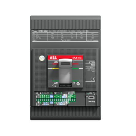 ABB Interruttore Magnetotermico Scatolato 1SDA067978R1 XT2V 160 Ekip I 63A FF, 3, 63A, Fissa