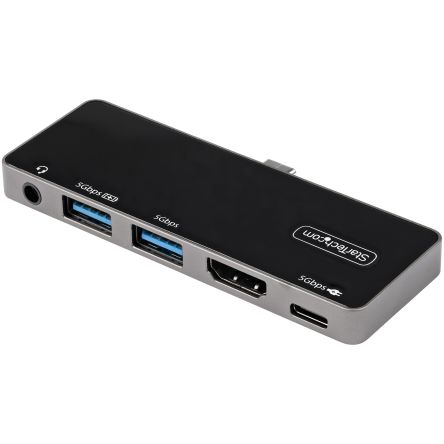 StarTech.com Docking Station, 1 Display Supportato (HDMI), 3 Porte USB A, USB C