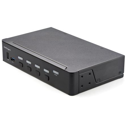 StarTech.com 4 Port USB HDMI KVM Switch, 3.5 Mm Stereo 3840 X 2160 Maximum Resolution