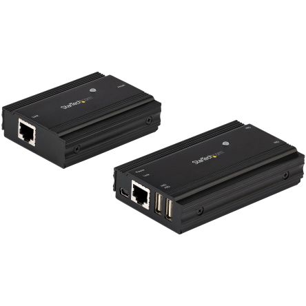 StarTech.com USB-Extender, 100m, USB 2.0, CAT 5, CAT 6, CAT 7 4-Port, 60 X 100 X 22mm Lokales Gerät