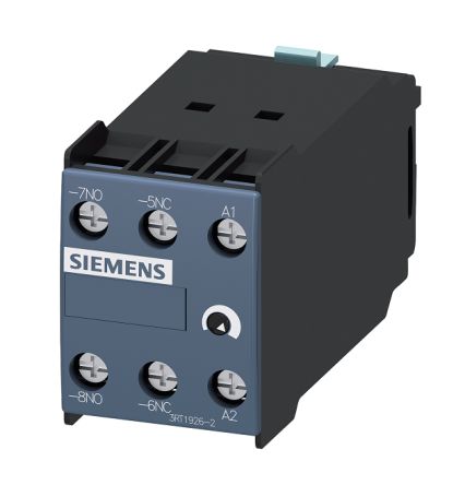 Siemens Zeitrelais, 0.5 → 10s, 200 → 240V Ac, 2 Kont. Einfach, 1-poliger Wechsler