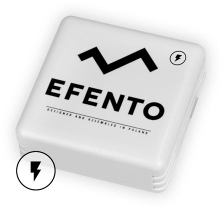 Efento 3-Kanal Puls Datenlogger, 3.6V / 2700mA, Sensor Impulszähler