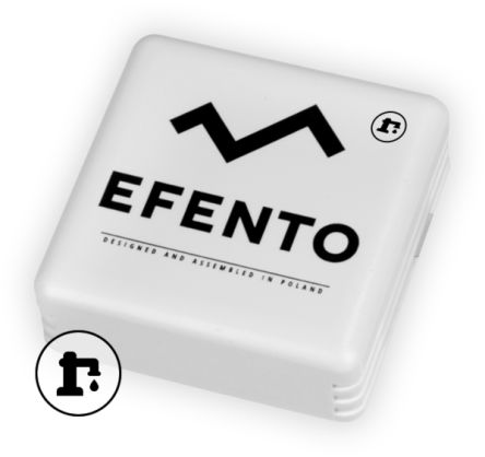 Efento 3-Kanal Leckage Datenlogger, 3.6V / 2700mA, Sensor Impulszähler
