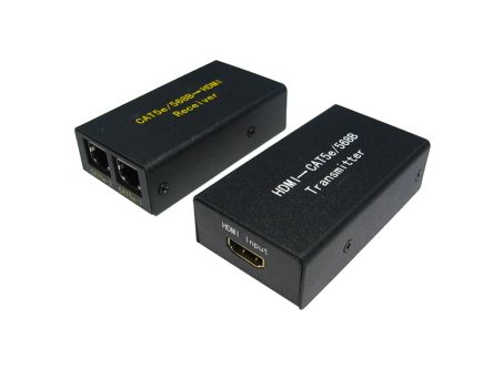 RS PRO HDMI-Extender HDMI-Extender HDMI CATx, 1080 Max., 1 Videoanschlüsse