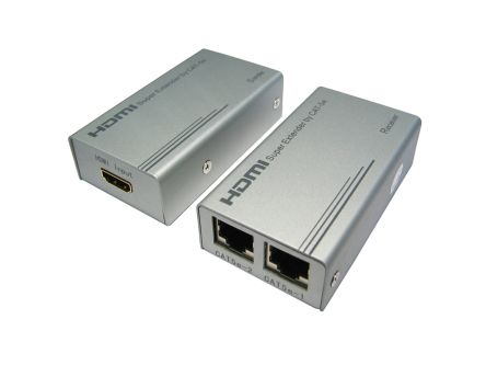 RS PRO HDMI-Extender HDMI-Extender HDMI CATx, 1080 Max., 1 Videoanschlüsse