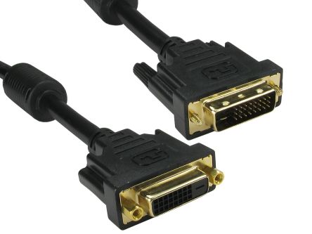 RS PRO DVI-Kabel A DVI-D Dual Link - Stecker B DVI-D Dual Link - Buchse, 2m