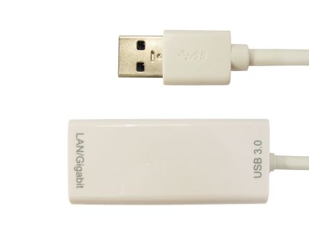 RS PRO Ethernet-Adapter, USB 3.0, USB 1-Port, 60 X 30 X 20mm Lokales Gerät