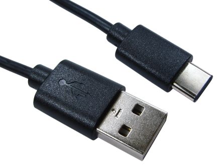 RS PRO Câble USB, USB A Vers USB C, 0.5m