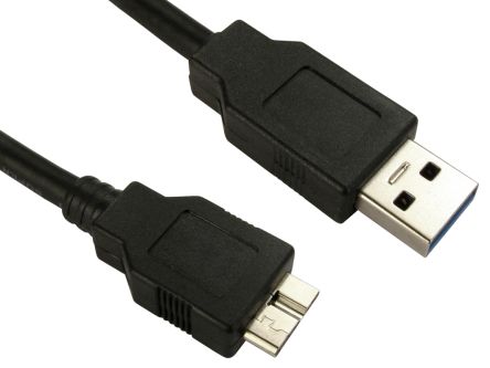 RS PRO Câble USB, Micro-USB B Vers USB A, 2m