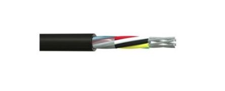 RS PRO Câble Multiconducteur, 20 X 0,22 Mm², Gaine PVC Noir, 25m