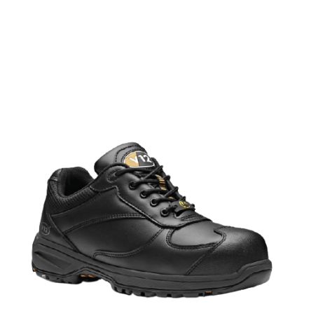 V12 Footwear Unisex Sicherheits-Trainingsschuhe Schwarz, Mit Zehen-Schutzkappe, Größe 39 / UK 6