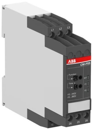 ABB Phase, Voltage Monitoring Relay, 3 Phase, 2CO (SPDT)