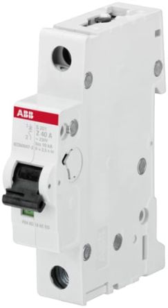 ABB Disjoncteur S200 1P, 8A, Montage Rail DIN