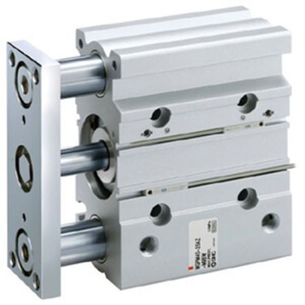 SMC Pneumatic Guided Cylinder - 40mm Bore, 50mm Stroke, MGP Series, Double Acting
