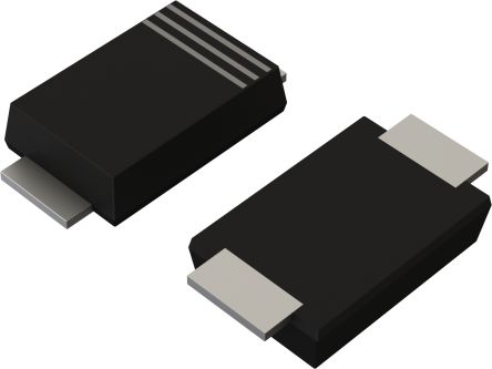 ROHM Zenerdiode Einfach 1 Element/Chip SMD 3.2V / 1 W Max, SOD-128 2-Pin