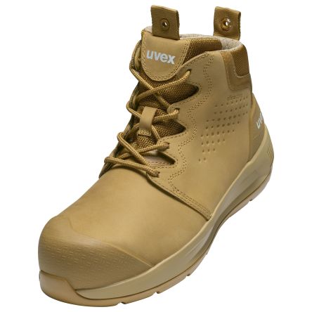 Uvex Botas De Seguridad, Serie 3 X-flow De Color Marrón Claro, Talla 41