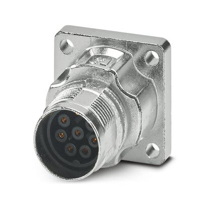 Phoenix Contact Circular Connector, 8 Contacts, Front Mount, M17 Connector, Socket, Female, IP66, IP68, M17 PRO Series